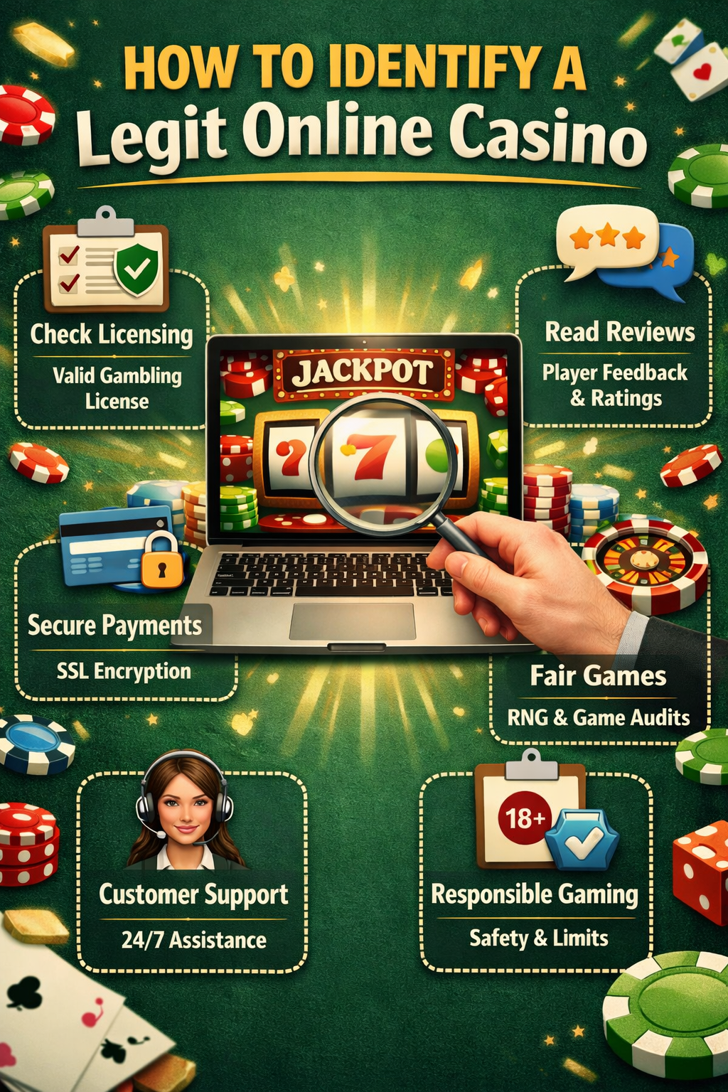 How to Identify a Legit Online Casino (Step-by-Step)