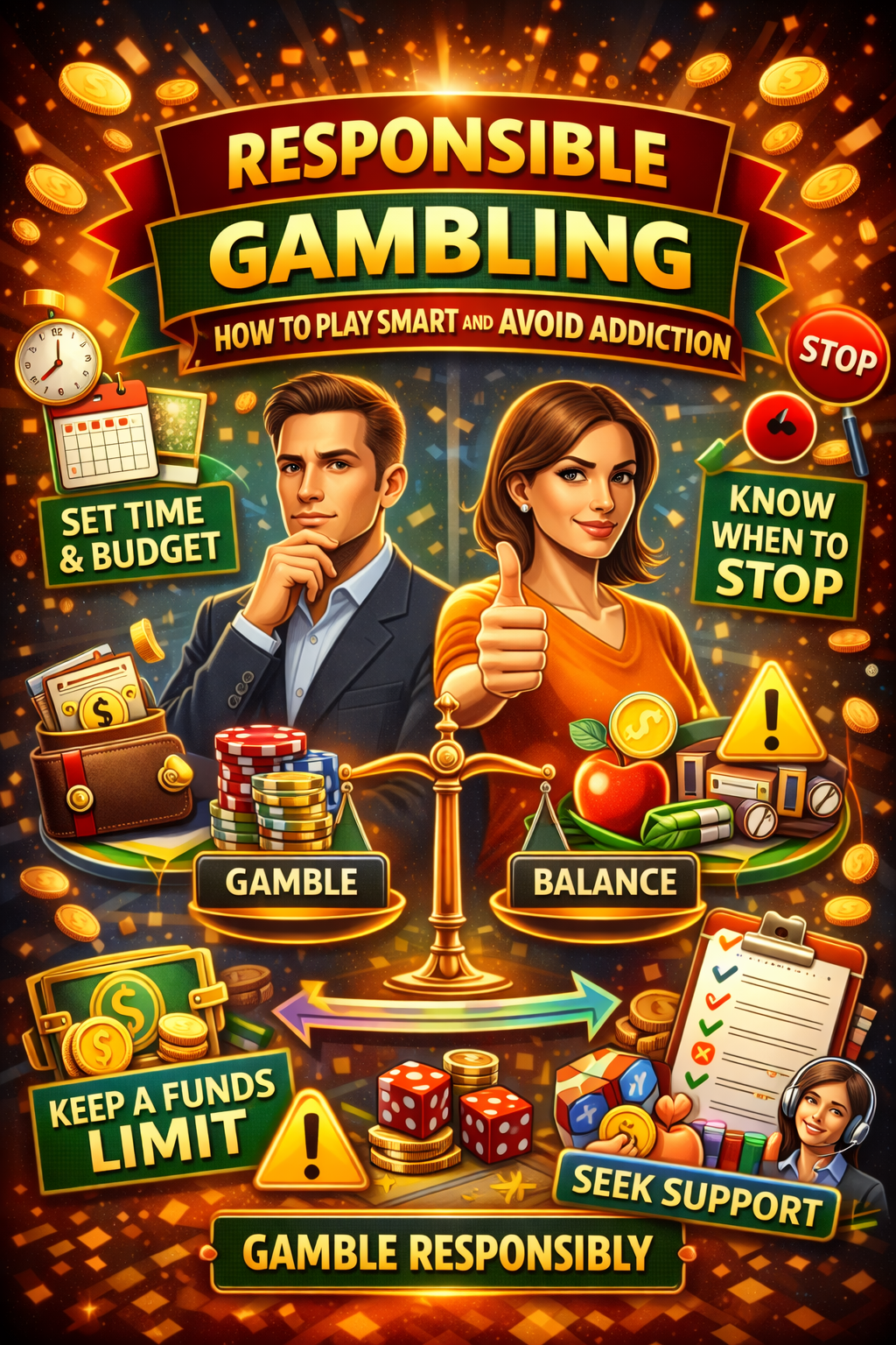 Responsible Gambling: How to Play Smart and Avoid Addiction